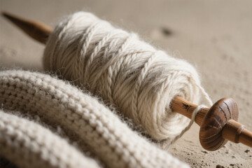 knitting wool yarn
