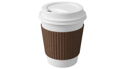 Isolated Paper Coffee Cup