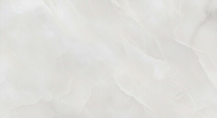 Abstract close-up of white onyx stone with subtle veining and smooth, flowing patterns creating a soft, elegant texture.