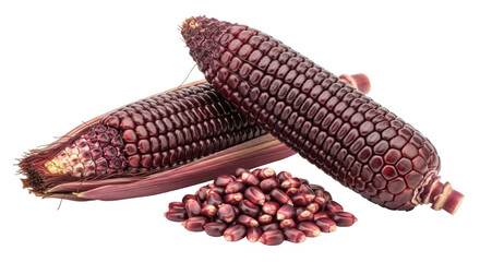 Isolated Purple Corn