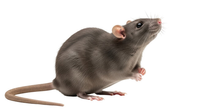 Isolated Rat - Powered by Adobe