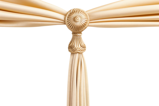 Subtle design for curtain arrangement