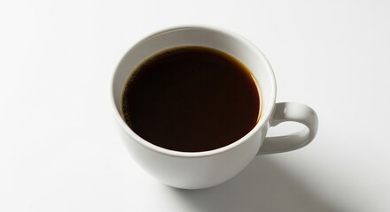 Obraz premium white cup of coffee