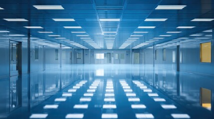 Fototapeta premium Modern industrial clean room