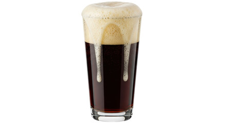 Isolated Dark Beer
