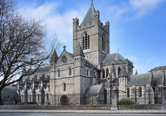 Christ Church Cathedral, Dublin, Ireland, founded in the 11th century under Viking rule