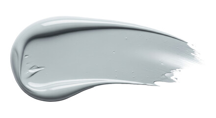 Isolated Swatch of Gray Paint