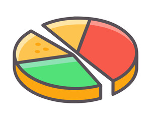 Visualizing Success: A captivating diagram of an innovative data graph representing information, showcasing a mosaic of vibrant colors symbolizing growth and the dynamics of business strategies.