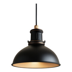 Obraz premium Warehouse pendant light isolated on transparent background