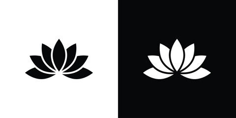Lotus flower icon