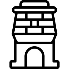 Gopuram Icon