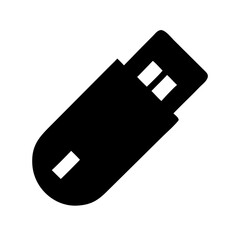 USB flash drive icon vector illustration