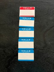 Hello my name is tag