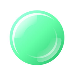 丸い緑のUIボタン_10