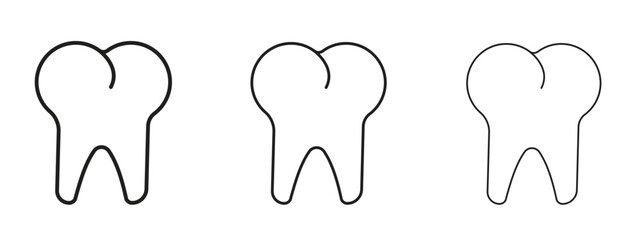 Tooth icon for Graphic Design Projects