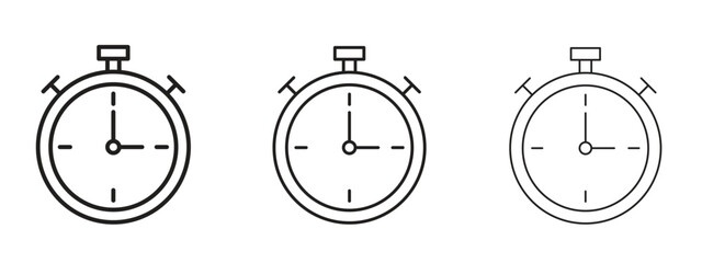 Stopwatch icon for Graphic Design Projects