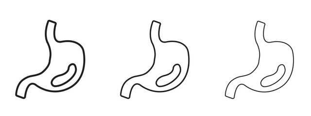 Stomach with Liquids icon for Graphic Design Projects