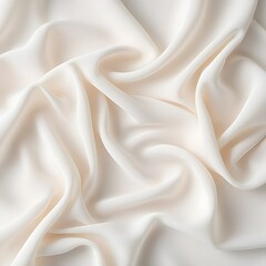 Fototapeta premium Buy ivory silk fabric online premium charmeuse crepe de chine chiffon georgette material 85