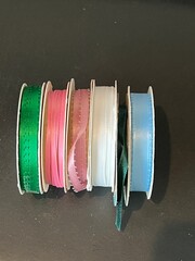 Rolls of ribbon