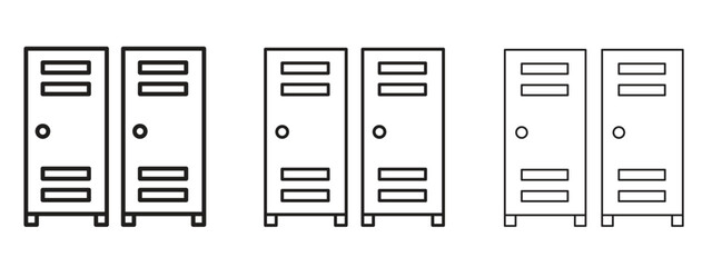 Locker icon for Graphic Design Projects