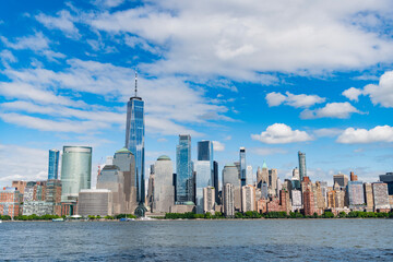 New York, NYC United States. View of New York city skyline in Midtown Manhattan. USA, NYC, NY,...