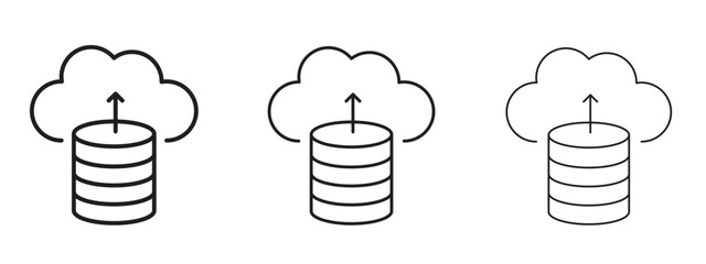 Cloud server icon for Graphic Design Projects