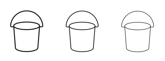 Bucket icon for Graphic Design Projects