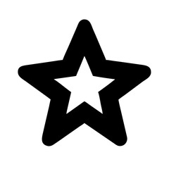 Geometric star icon vector illustration