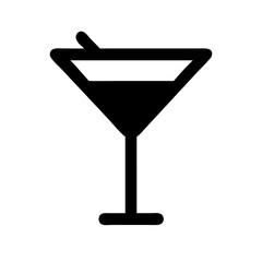 Martini glass icon vector illustration
