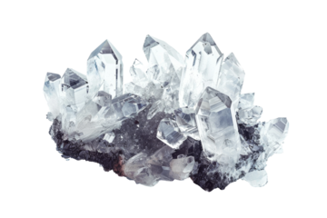 Satellite in aesthetic style isolated on a clear background for design