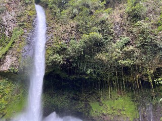 Waterfall at Arenal Volcano National Park in Costa Rica