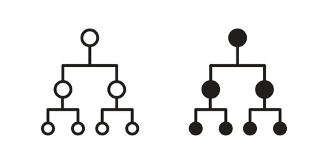 Consolidation icon. vector flat and line symbols. Vector Graphics.