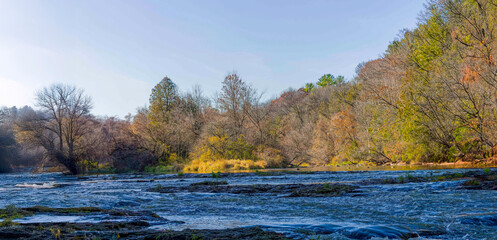 The river in the valley