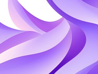 Abstract Purple and Lavender Curved Lines Background
