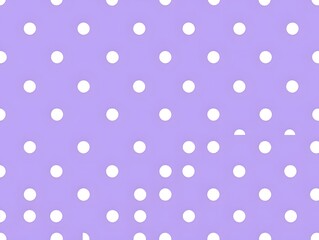Purple Polka Dot Pattern - Seamless Background Texture