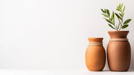 Antique ceramic decorative amphora showcasing ancient pottery craftsmanship