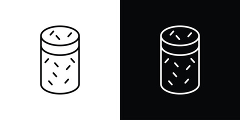 Cork wine icon. Editable stroke. Icon for web.