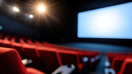 Enjoying a cinematic experience in a modern theater setting