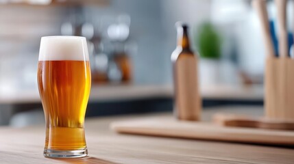 Friends enjoying laughter and craft beer in a cozy pub atmosphere