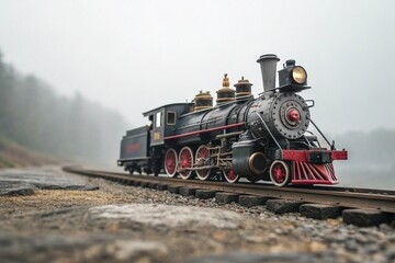 Obraz premium old steam locomotive