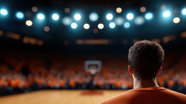 Intense moments during a thrilling basketball championship game