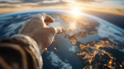 Exploring the glowing cities of Earth from the cosmos at night