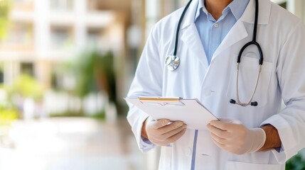 Surgeon prepares for a complex procedure with focus and precision