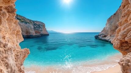 Explore the breathtaking beauty of Navaggio Beach on Zante Island