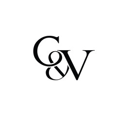 Elegant Serif  WITH & Monogram Logo Template – Minimal Business Branding CV