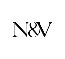 Elegant Serif  WITH & Monogram Logo Template – Minimal Business Branding NV