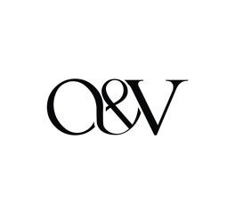 Elegant Serif  WITH & Monogram Logo Template – Minimal Business Branding OV