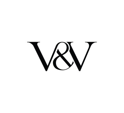 Elegant Serif  WITH & Monogram Logo Template &ndash; Minimal Business Branding VV