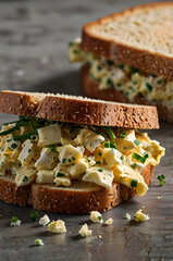 Creamy Egg Salad Sandwich