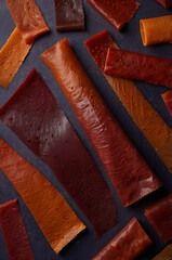 Rolled Fruit Leather Snacks